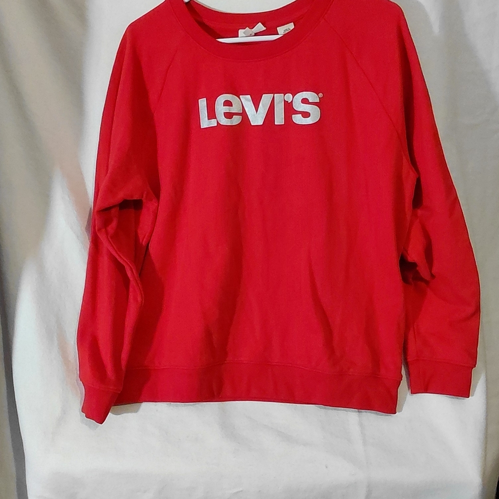 Levi's Classic Red Sweatshirt